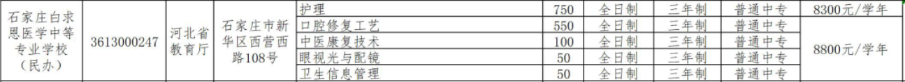 矛_庄白求恩d中等专业学校2024q招生计?png
